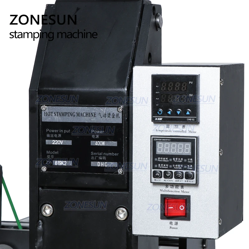ZONESUN ZY 819 K2 штамповочная машина пневматическая полуавтоматическая для горячего