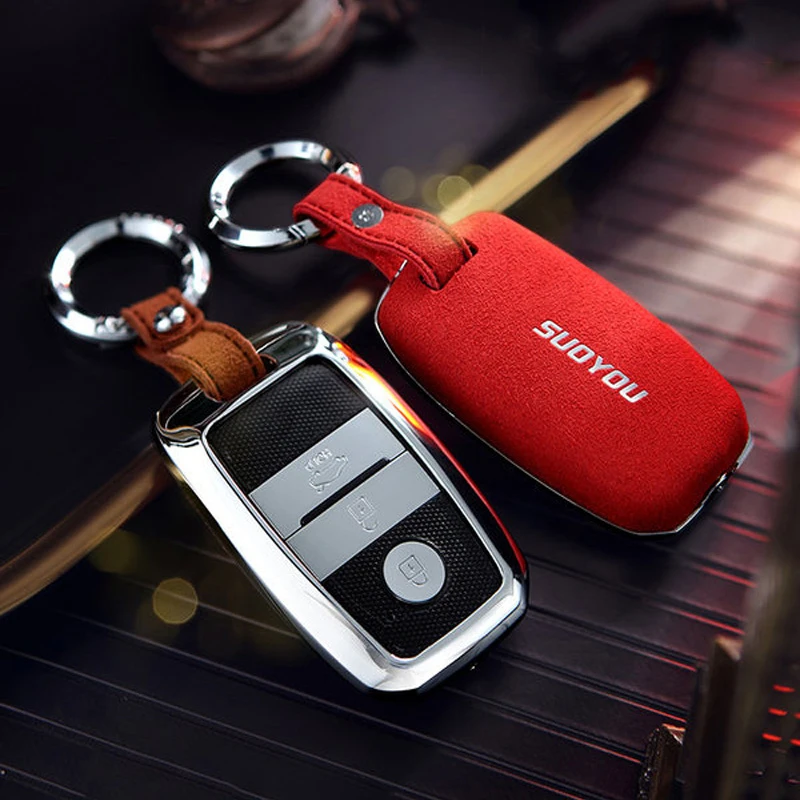 Чехол для автомобильного ключа с дистанционным управлением Kia Rio K2 Sportage 2017 2018 Optima
