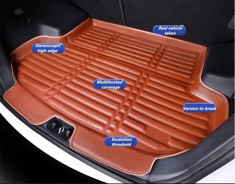 For Volkswagen Golf 7 Mk7 Hatchback Hatch 2013 Trunk Liner Boot Cargo Mat Tray Floor Carpet