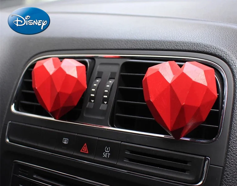 

Disney Love Car Perfume Fragrance Air Conditioning Air Outlet Clip Creative Mineral Fragrance Clip Car