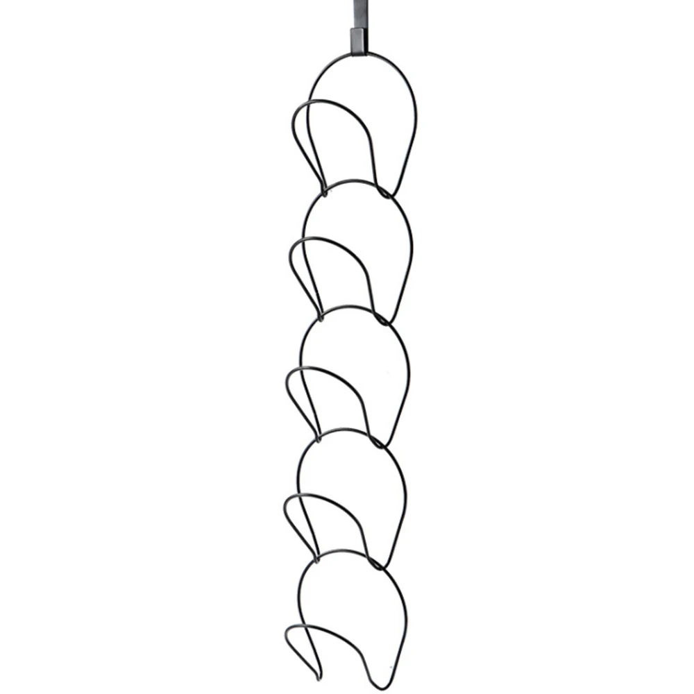 

1PCS Multifunctional Wall Mount Hat Holder Rack Storage Display Behind Doors Scarf Bag Hangers Home Organizer Storage