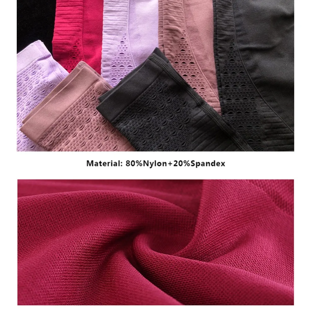 Женские Бесшовные Леггинсы JGS1996 с высокой талией для фитнеса йоги бега | Спорт и