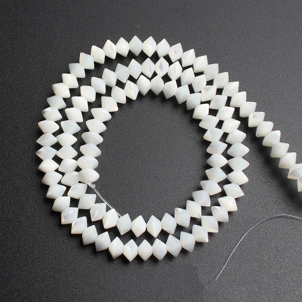 

4*6mm Natural Sea Shell Beads Loose Spacer Beads for Women Jewelry Making DIY Bracelet Necklace Accessories Wholesale lot