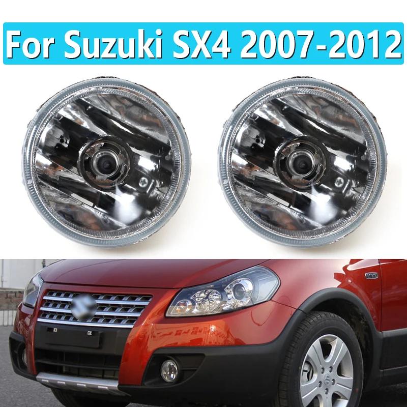

Для Suzuki SX4 2007-2012 для Aerio 2002 2003 2004 передний бампер противотуманные фары Противотуманные фары Дневные ходосветильник огни противотуманные фар...