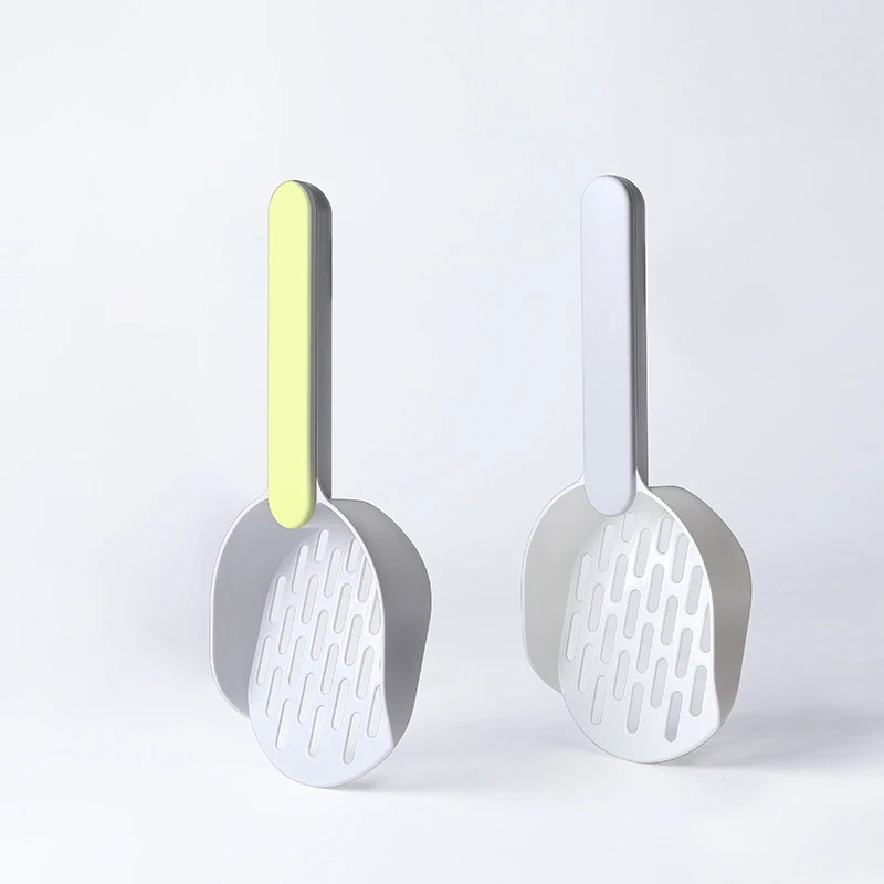 

Pet Cat Litter Shovel Puppy Dogs Sand Scoop Cleaning Tools Cat Toilet Products Two-color ABS Cat Poop Scoop Pet Supplies