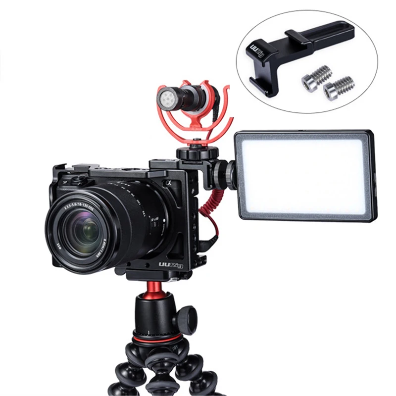 R021 двойной держатель для холодного башмака Универсальный защитный чехол Mirorrless