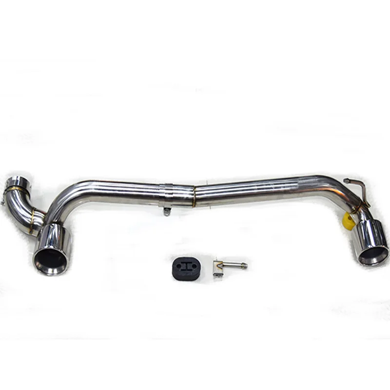 Автомобильные аксессуары двойной выхлопной наконечник для BMW E90 E92 320i 318i 325i