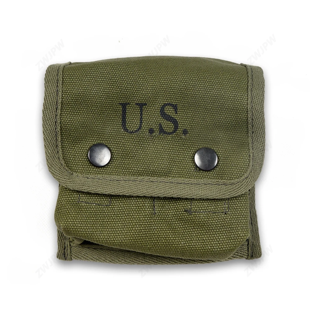 WW2 военная армия США M2 M1945 GUNGLE полевой аптечка сумка с крестом и без Креста коллекция высокое качество