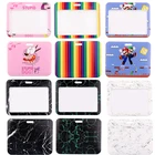 Держатель для удостоверения личности с мраморным ремешком, BH1541, Радуга мультфильма Blinghero, держатель для банковской кредитной карты