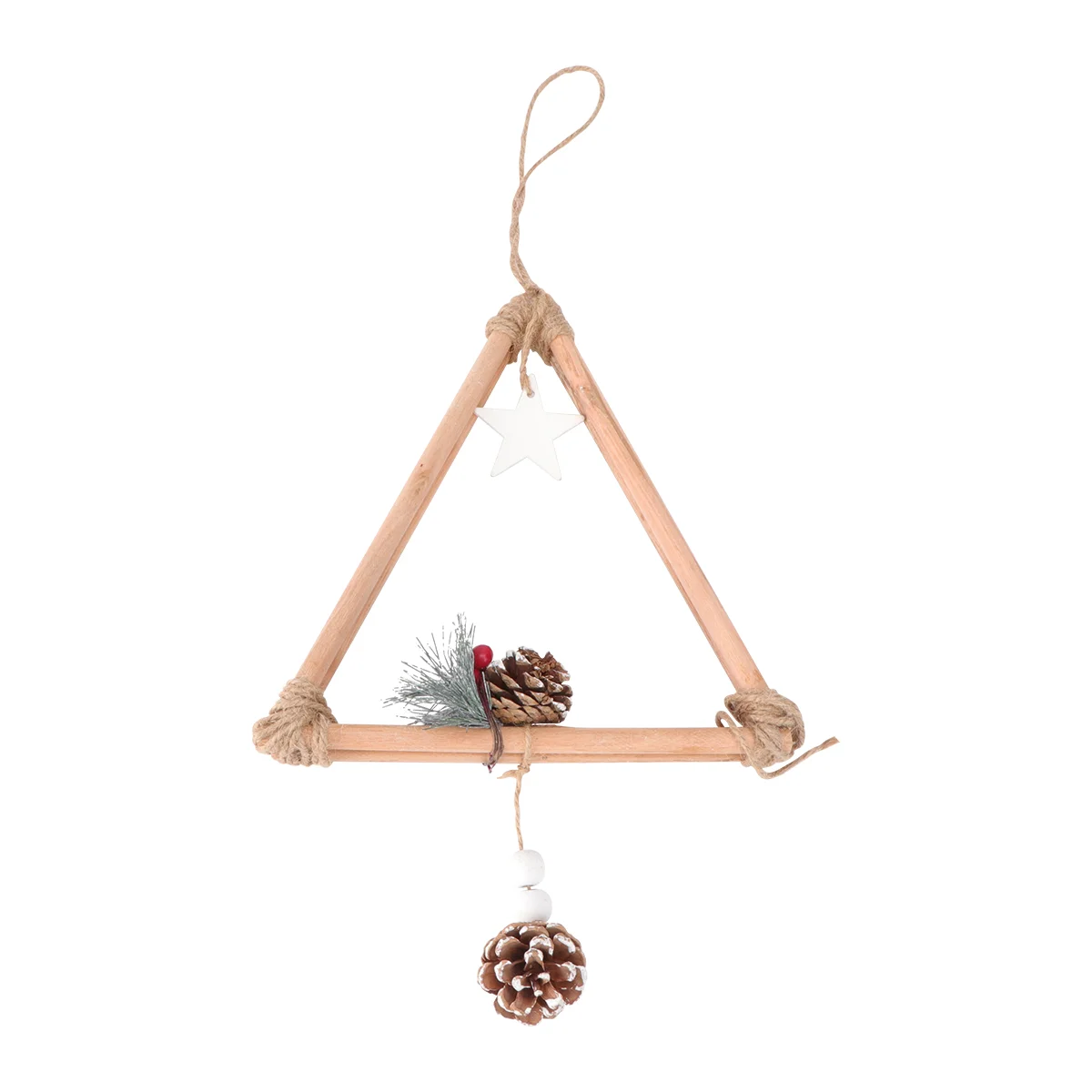 

1Pc Wall Hanging Wall Pendant Triangular Window Decoration Simple Hanging Decor
