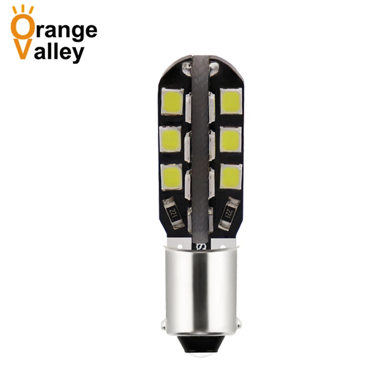 

100pcs Ba9s T4w 24 2835 LED Bulb Car Styling Reading Light Side Marker Light White DC 12V