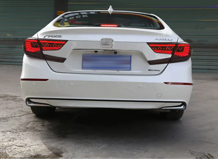 4 шт. автомобильный Стайлинг для Honda Accord задний светильник s- для Accord светодиодный задний фонарь+ сигнал поворота+ тормоз+ задний светодиодный светильник