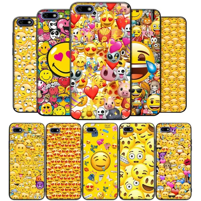

Love-Smilies-face-emoji-Poster Phone Case For Iphone SE 2020 6 6s 7 8 plus X Xr XS 11 12 13 Mini Pro Max Fundas Cover