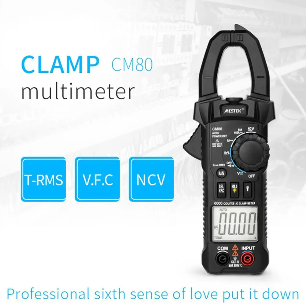 

Цифровой мультиметр MESTEK, Токоизмерительные клещи, приборы для измерения сопротивления и напряжения переменного/постоянного тока