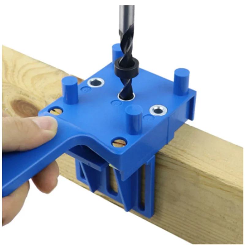 

Зажим для дюбеля, быстросъемный ручной кондуктор из АБС-пластика, диаметр 6/8/10 мм, для работ по дереву