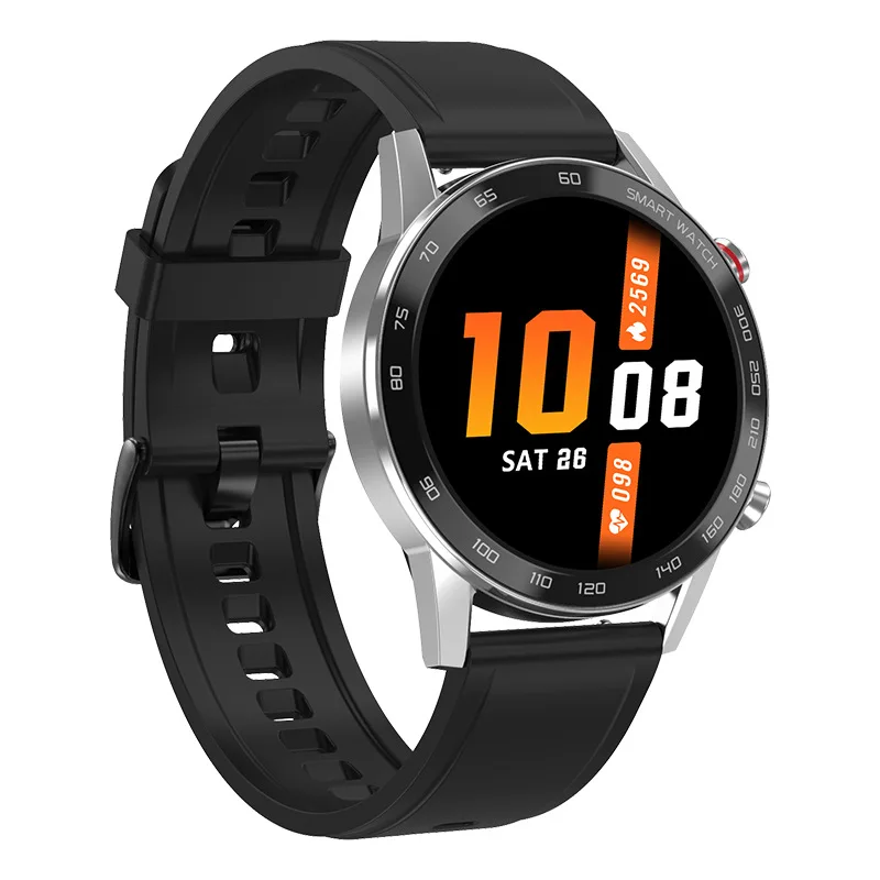 

New Smart Watch Men IP68 Waterproof Bluetooth Call 360*360 Heat Rate Blood Pressure 1.3inch TFT Sleep Monitor Sports Smart Watch