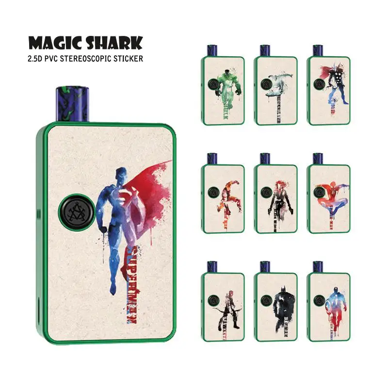 С героями комиксов Марвел наклейка &quotБэтмен&quot Чехол пленка кожного покрова для