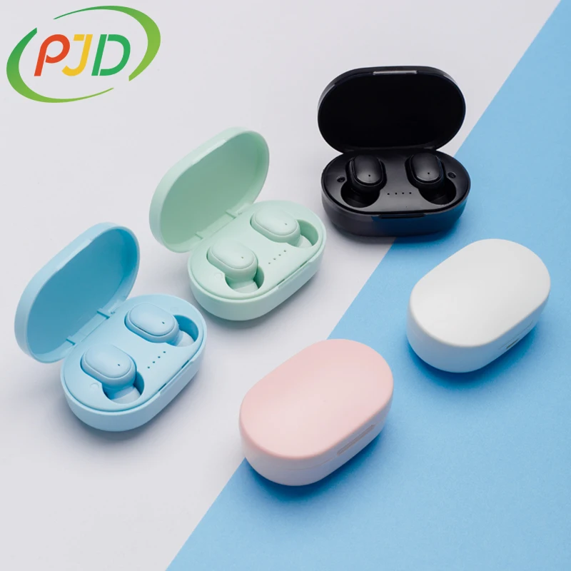 PJD A6S наушники вкладыши TWS Bluetooth 5 0 беспроводные Gamiing гарнитура спортивные с