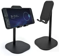desktop phone holder phone or tablet stand sturdy adjustable upgraded design for smartphones and tablets