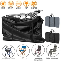 folding chair storage bag outdoor furniture dust cover bag waterprooof cloth heavy carry storage bag for lounge transport chair