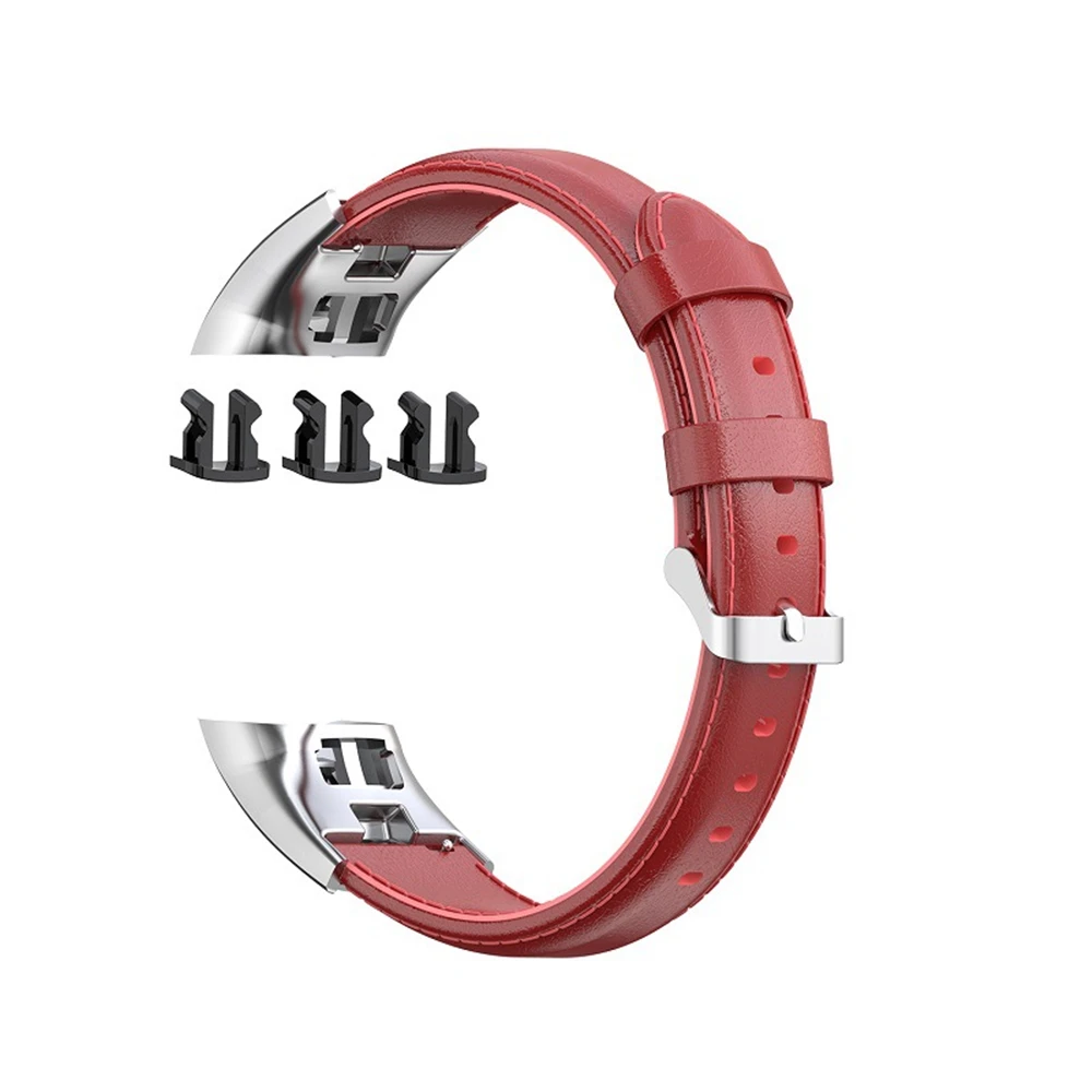 Масляный восковой кожаный ремешок для часов Huawei Honor Band 5/4ENC Standard Edition CRS-B19/CRS-B19S