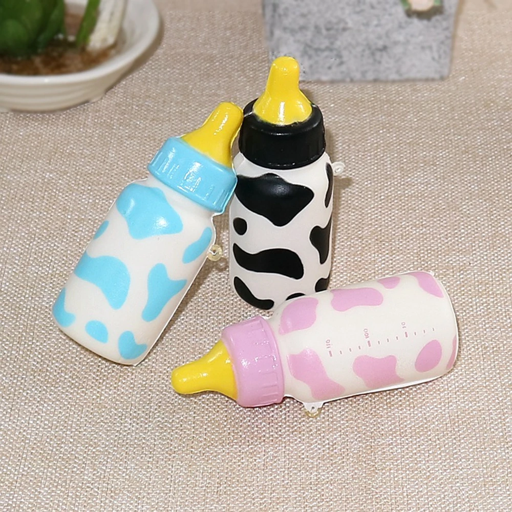 

Simulation food slow rebound PU bread milk bottle pendant food model props