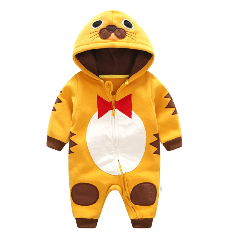 Осенне зимняя хлопковая одежда для новорожденных с длинными рукавами маленьких