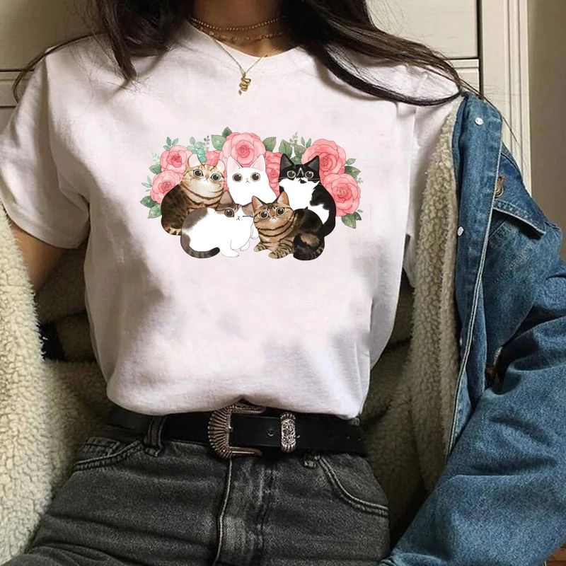 

Women Print Graphic Dandelion Plant Watercolor 90s Animal Printing Clothes Lady Tees T Shirt Tops Female Womens T-Shirt