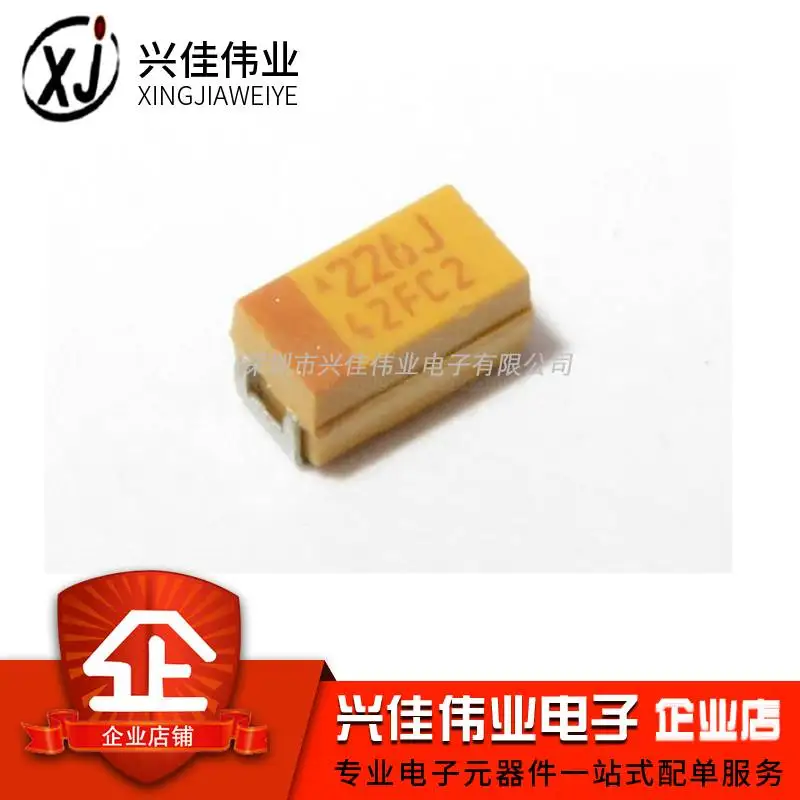 

Original 20pcs/ 3216A 6.3V 22UF ±10% TAJA226K006RNJ 1206 Tantalum Capacitor