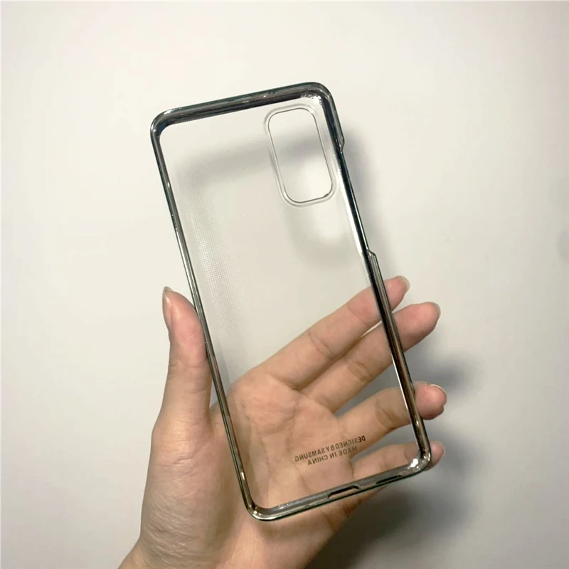 

Original Samsung Galaxy S20 Clear Case S20 PLUS Slim Transparent Back Cover S20 Ultra SM-G9880 Anti-knock PC Clear Phone Case