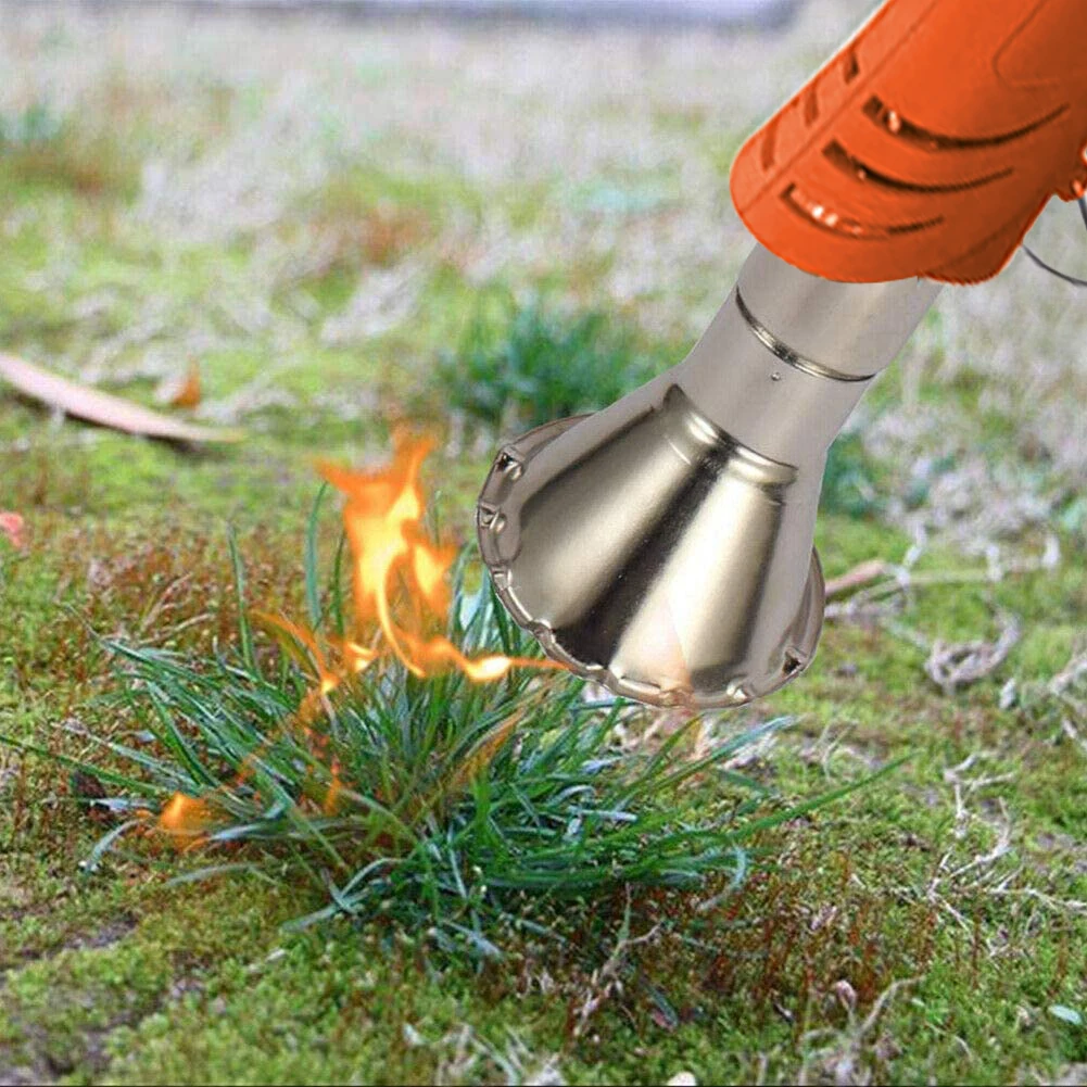 

Safe Detachable Lawn Hot Air Blaster Home Garden Easy Apply Killer Adjustable Weed Burner Space Saving Electric Tools