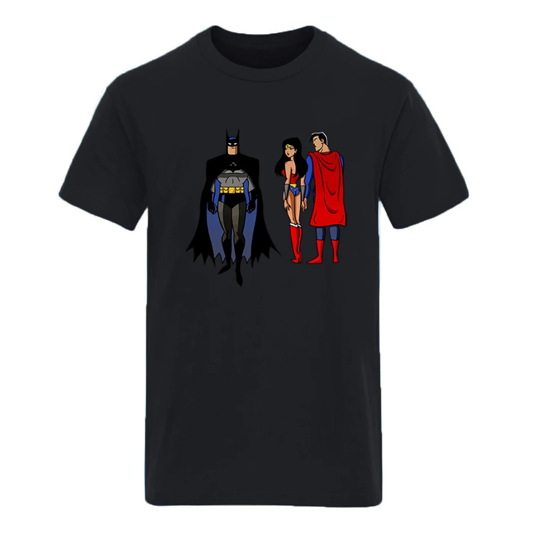 

Принт с героями мультфильмов, с круглым вырезом, хлопковая футболка, Мужская Уличная одежда с коротким рукавом брендовая одежда топы размер...