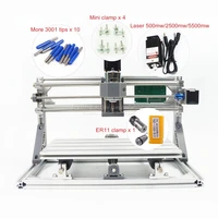 disassembled cnc mini 3018 pro laser pcb milling machine wood carving machine laser cnc engraving machine