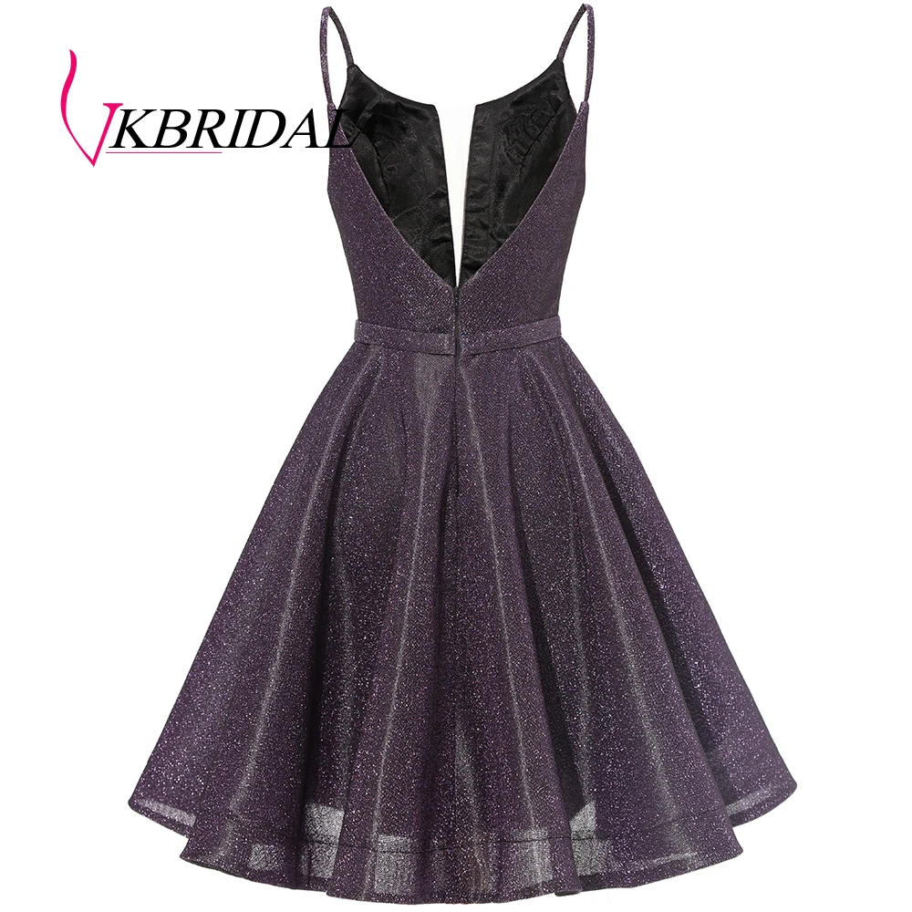 Vkbridal Выпускные платья с V-образным вырезом 2020 новое красивое блестящее платье для