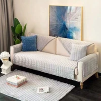 thicken plush sofa towel european living room decor sofa protector furniture non slip couch cover for home bay window cushion