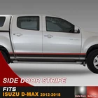 Автомобильная внешняя виниловая наклейка на боковую дверь для isuzu dmax 2012 2013 2015 2014 2016 2017 2018 2019