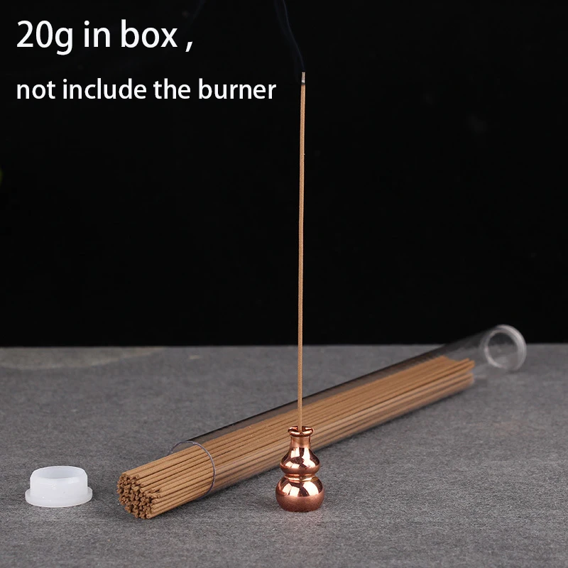 Only 20g sticks Керамическая горизонтальная горелка для благовоний Joss держатель для ароматических палочек для украшения дома фиолетовая Песочная основа для благовоний с огненным хлопком - Цвет: Only 20g sticks