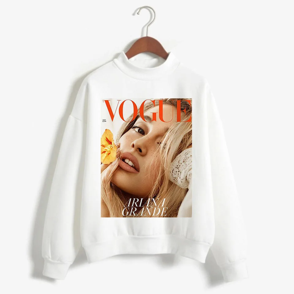 Новая Толстовка Ariana Grande, одежда, 7 колец, женские толстовки, негабаритная уличная одежда с капюшоном, Женская печать, капюшон Highstreet