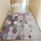 Коврик для входной двери, из ПВХ, с шелковой петлей