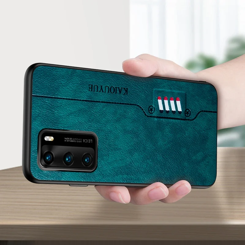 Чехол-накладка для Huawei P20 P30 P40 Lite E Pro Y6P Nova 3 5T P Smart Z Plus Y9S Y9 Prime 2019 кожаный | Мобильные