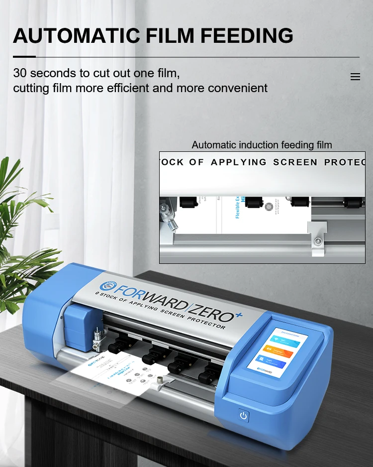

FORWARD Auto Screen Film Cutting Machine ZERO+ Flexible Hydrogel Film For Mobile IPad Tablet Notebook Car Protective Tape Cut