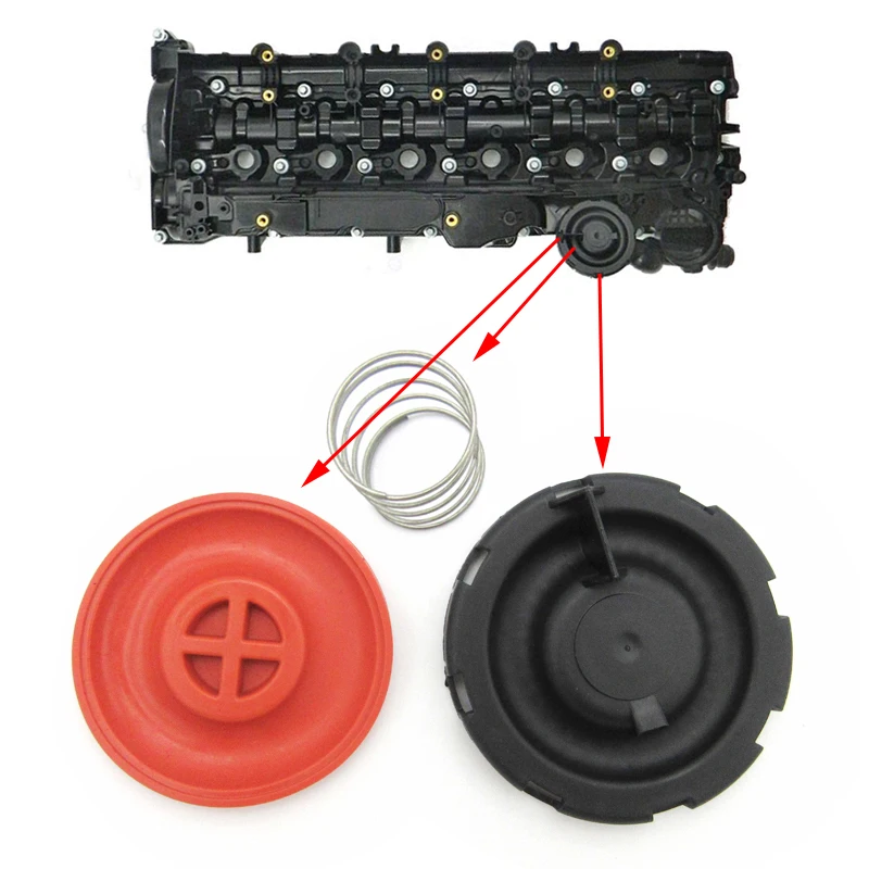 

Цилиндр двигателя Haed Крышка блока дыхательный клапан комплект для BMW 3 4 5 6 7 X3 X4 X5 X6 3.0L 330d 335d 435d 535d 530d 640d аксессуары