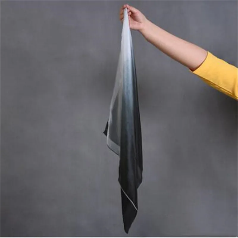 Вуаль для танца живота 2 слоя 76 см из натурального шелка