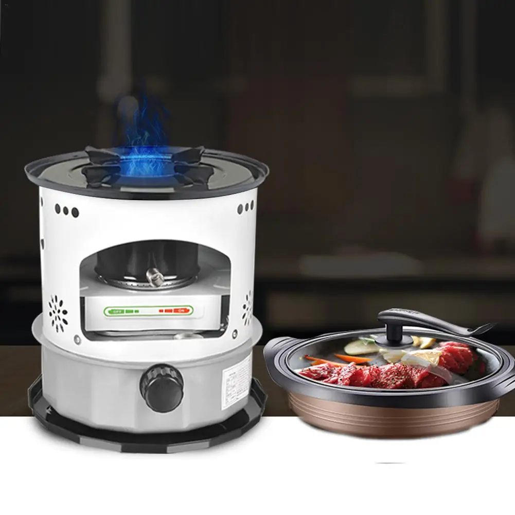 Портативная бензиновая мини плита для кемпинга с жидким топливом|Уличные