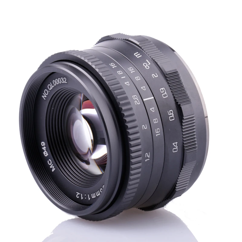 Объектив для камеры RISESPRAY 35 мм F1.2 Prime Olympus Panasonic Micro 4/3 M4/3 Mount E-M1 E-M1Mark II E-M5 |