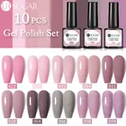 UR SUGAR 1020 шт. 7,5 мл комплект гель-лаков для ногтей Полупостоянный Набор Для лаков для дизайна ногтей набор для гель-лаков Наборы инструментов для ногтей