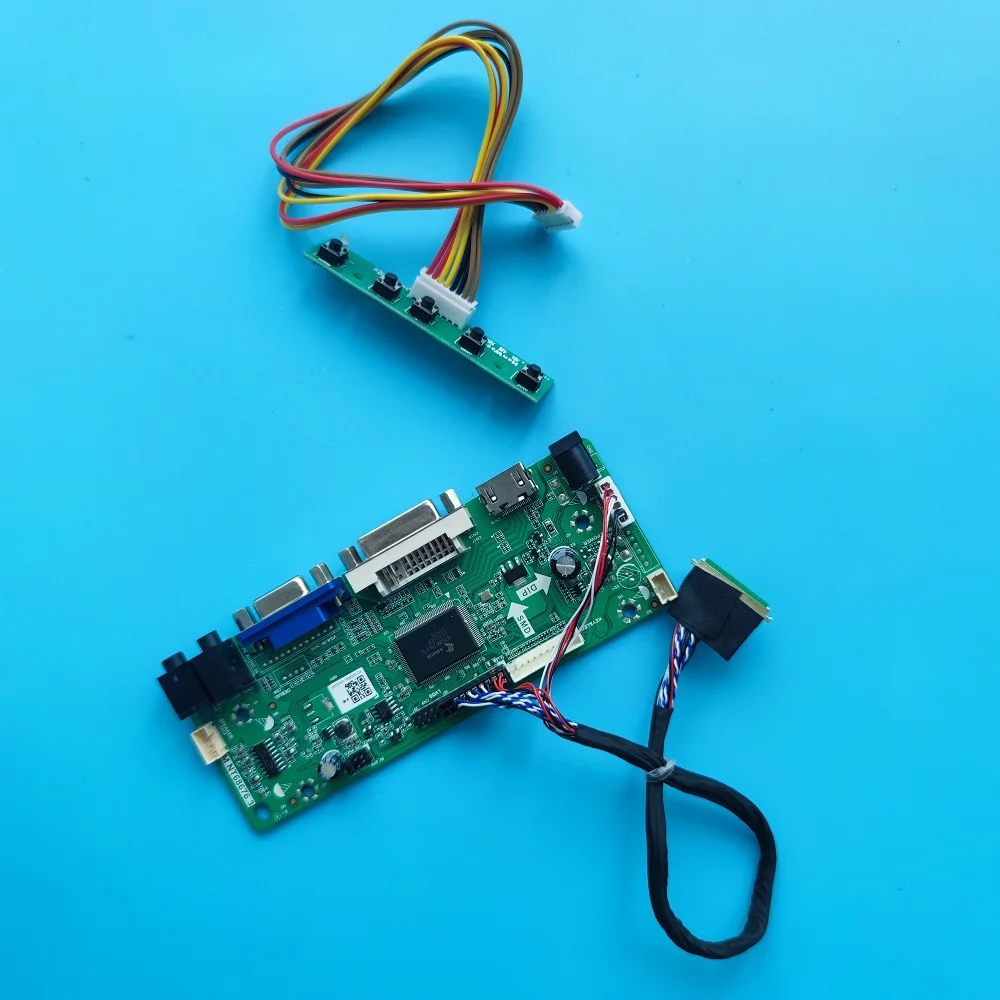 Комплект для B089AW01 V0/V1/V2/V3 8 9 дюйма зеркальная панель DVI 1024X600 AUO плата контроллера