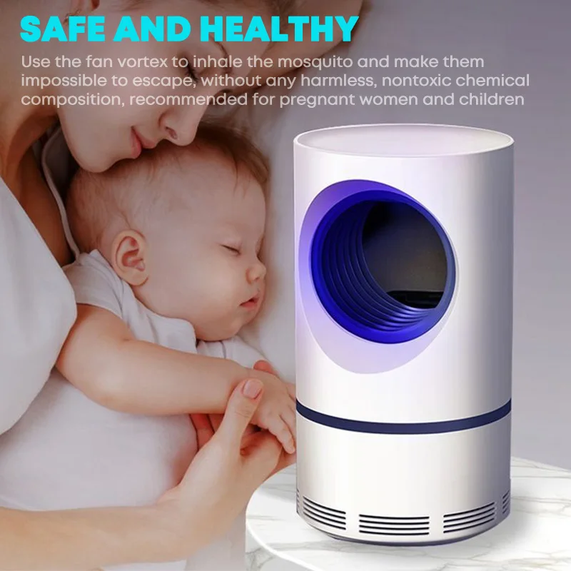 Электрическая светодиодная УФ лампа для уничтожения комаров устройство против