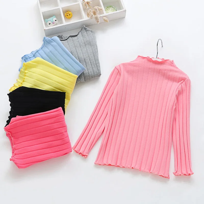 2020 топы для девочек детская одежда сезон весна осень Детские футболки маленьких