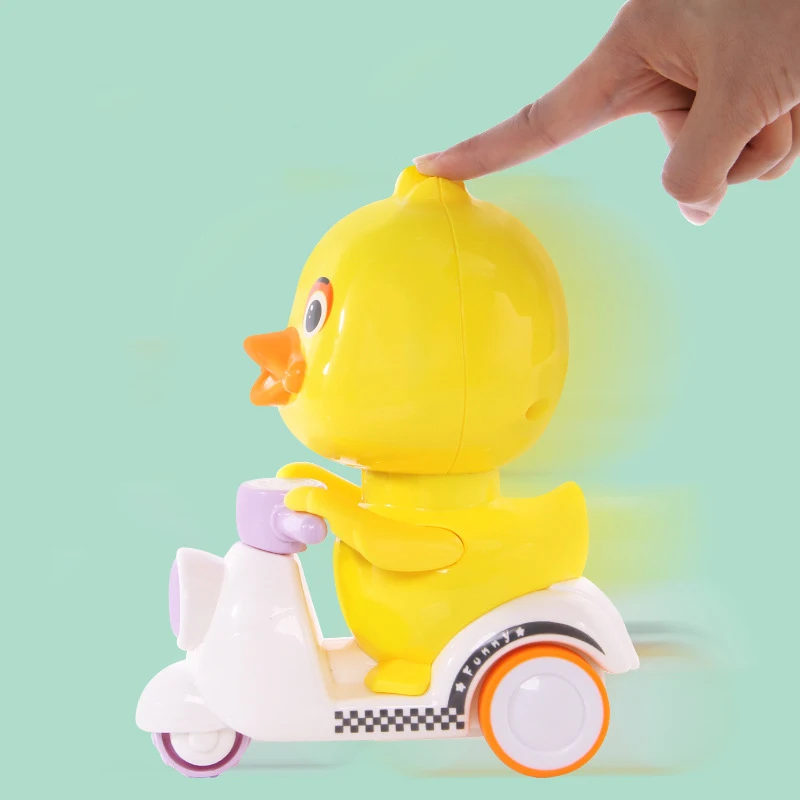 Продажа пресс маленькая игрушечная машинка милый в форме утки дизайн